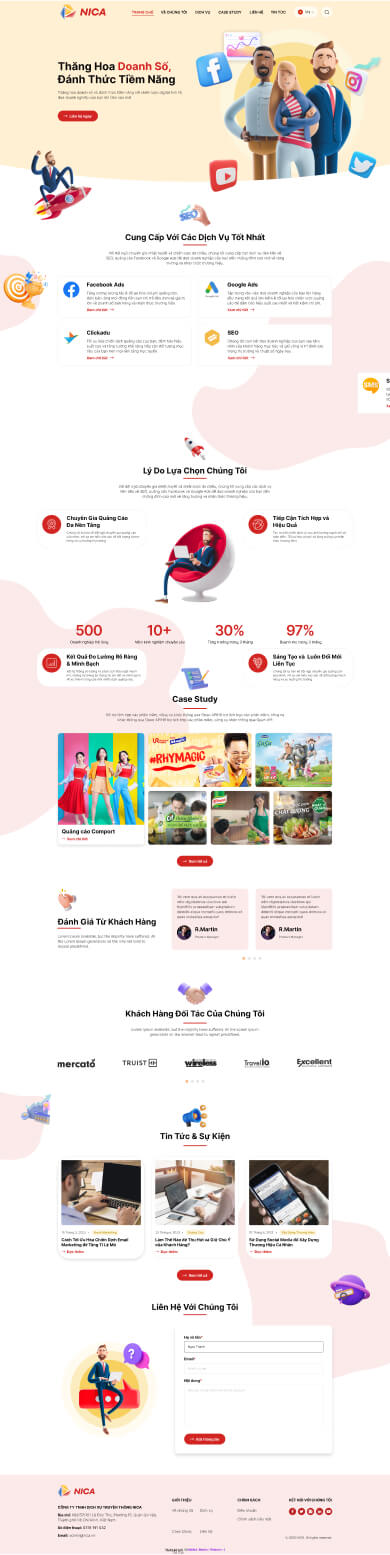 Dự án thiết kế website 3
