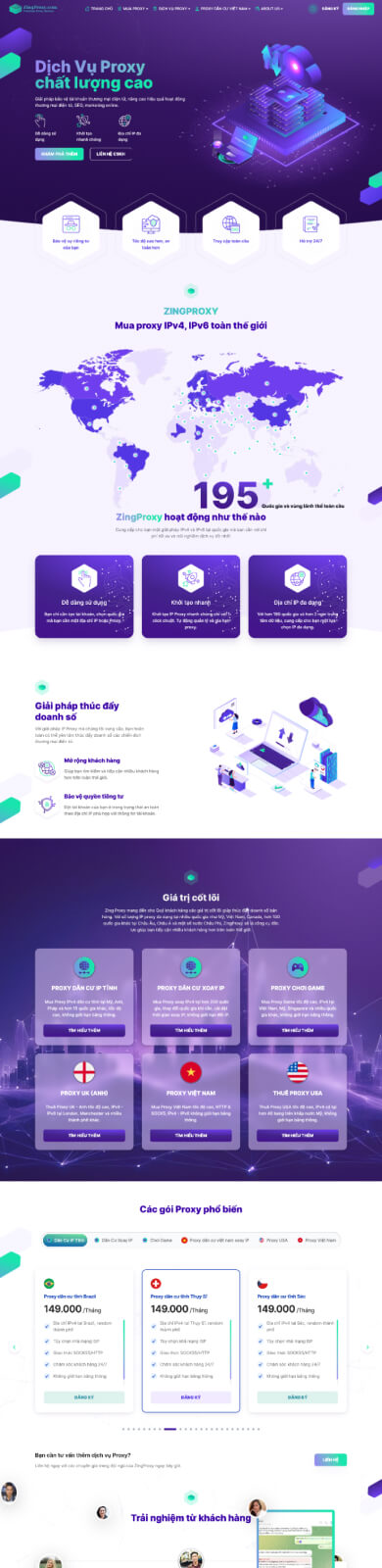 Dự án thiết kế website 7